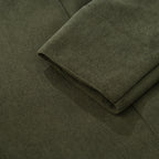 Matteo Manteau Homme – Manteau en Velours Côtelé avec Col Montant Élégant