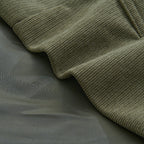 Matteo Manteau Homme – Manteau en Velours Côtelé avec Col Montant Élégant