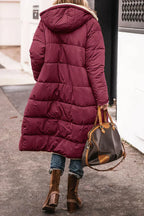 Evelyn Manteau Femme – Manteau Réversible Chaud avec Doublure Douce