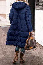 Evelyn Manteau Femme – Manteau Réversible Chaud avec Doublure Douce