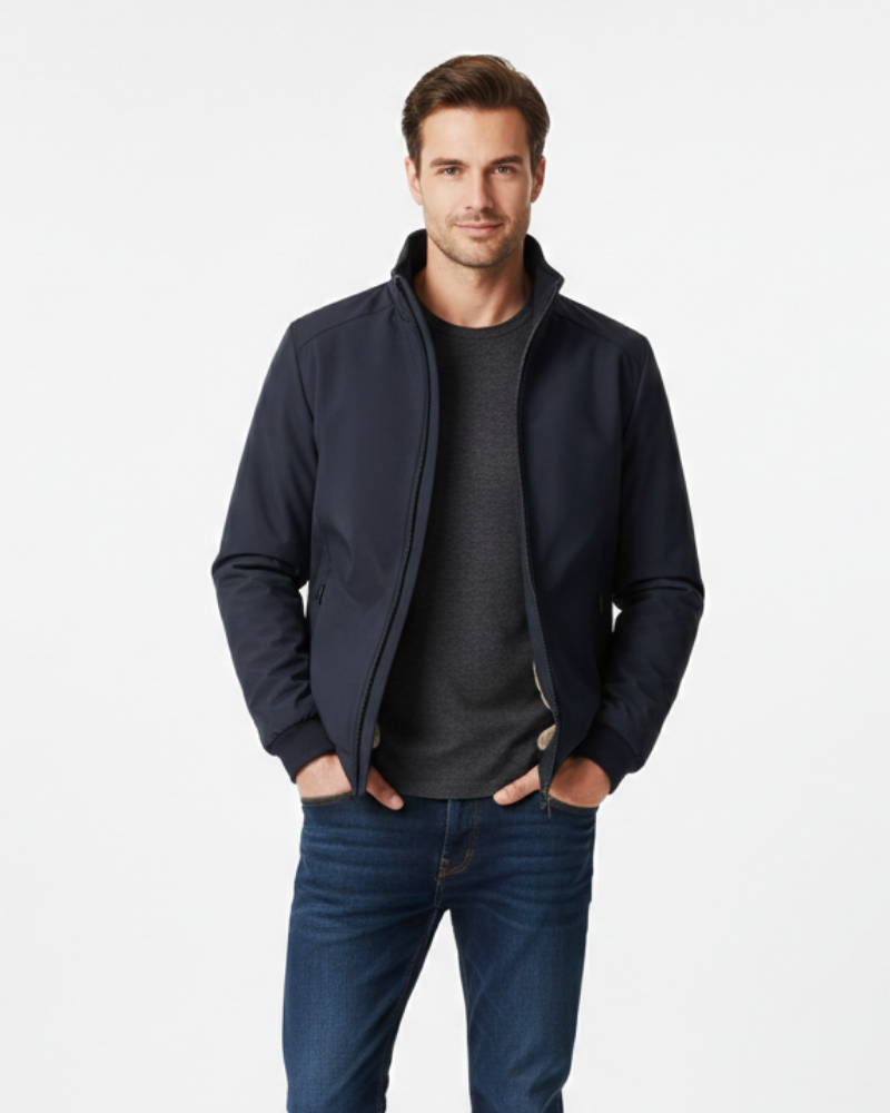 Armand Veste Hiver Homme – Doublure Polaire, Tissu Déperlant & Zip Pratique