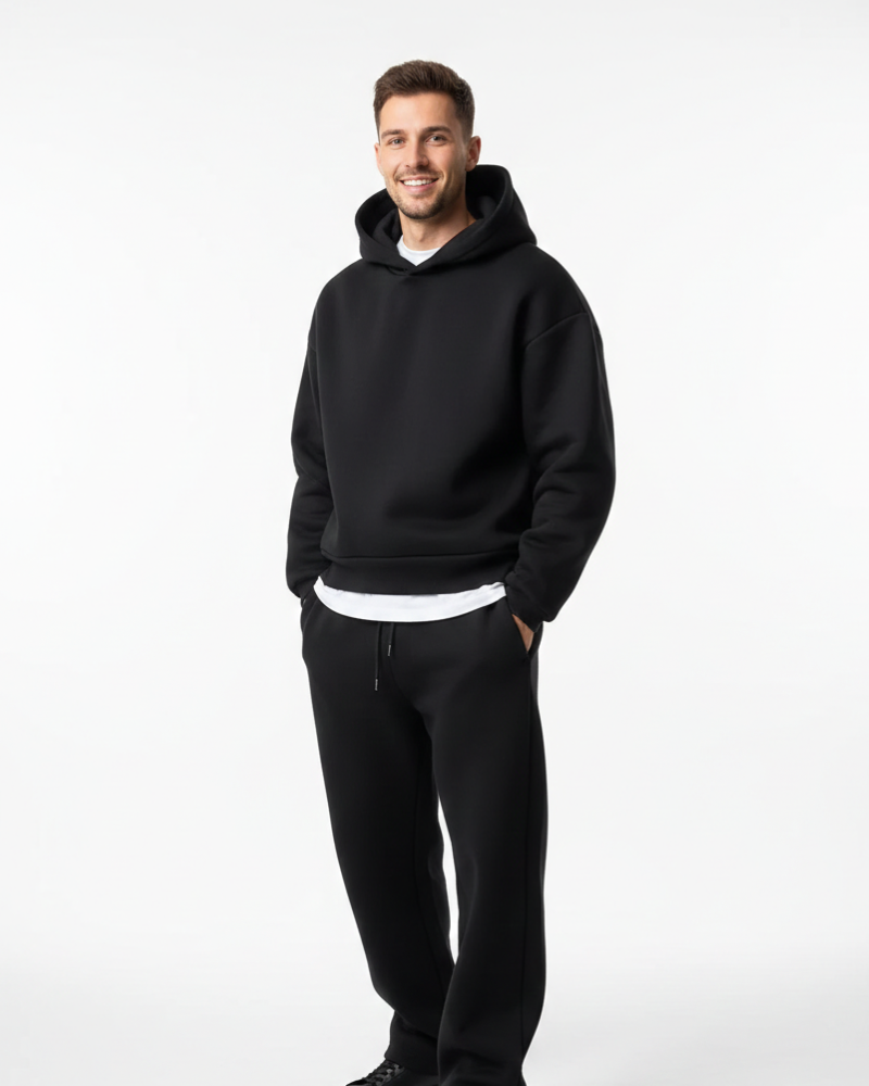 Sawyer Ensemble Jogging Homme – Hoodie Uni et Pantalon Confort pour Style Décontracté
