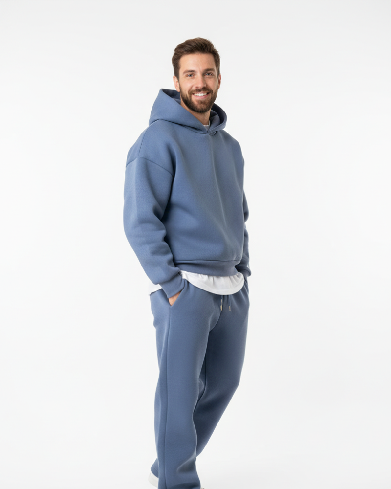 Sawyer Ensemble Jogging Homme – Hoodie Uni et Pantalon Confort pour Style Décontracté