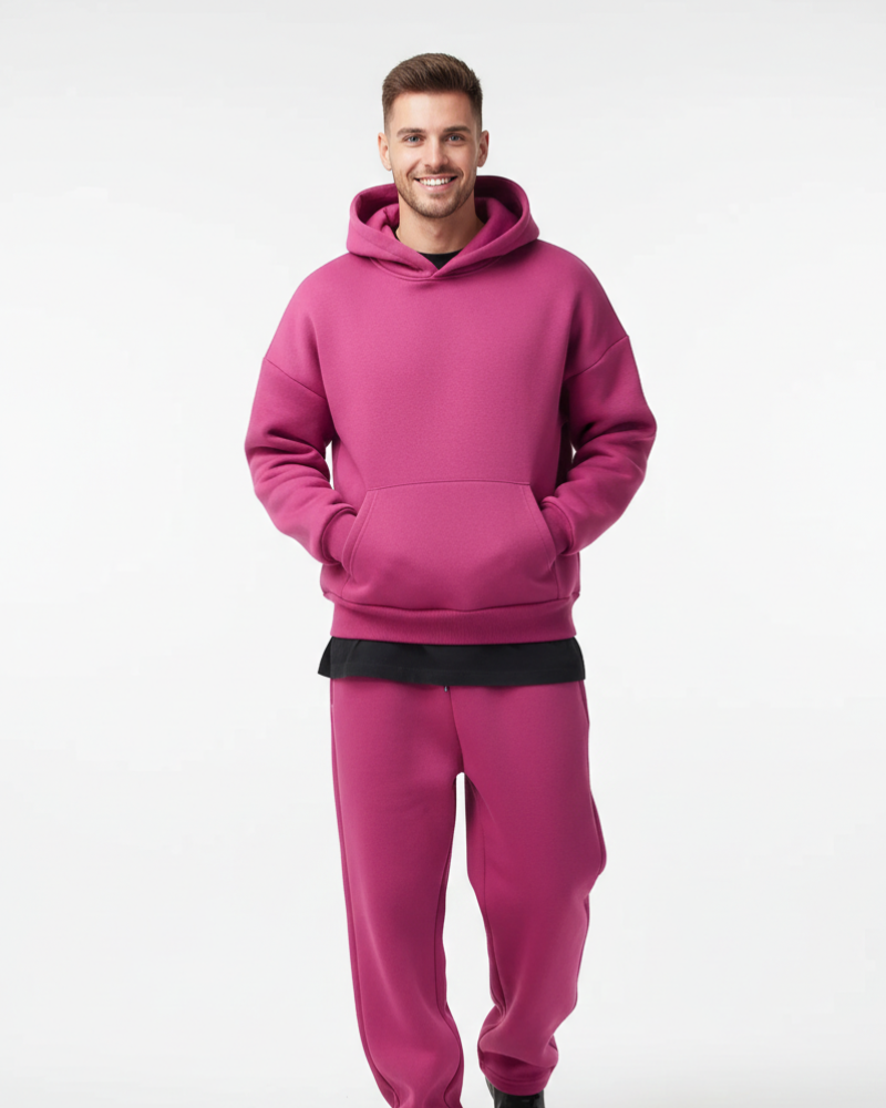 Sawyer Ensemble Jogging Homme – Hoodie Uni et Pantalon Confort pour Style Décontracté