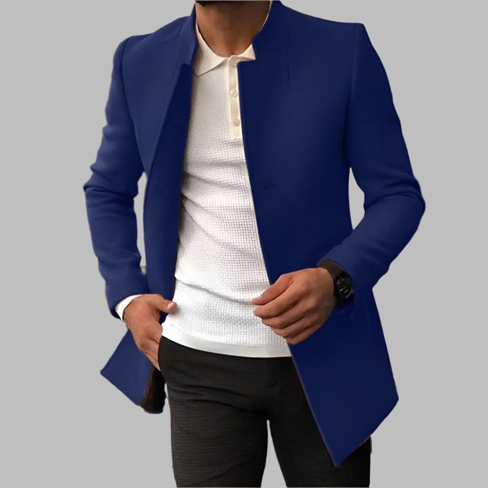 Julian Manteau Homme – Manteau en Laine Douce avec Coupe Élégante