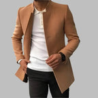 Julian Manteau Homme – Manteau en Laine Douce avec Coupe Élégante