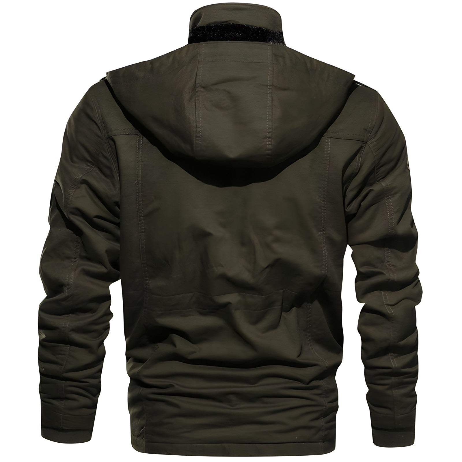 Carter Veste Militaire Homme – Veste à Doublure Douce avec Multiples Poches et Taille Ajustable