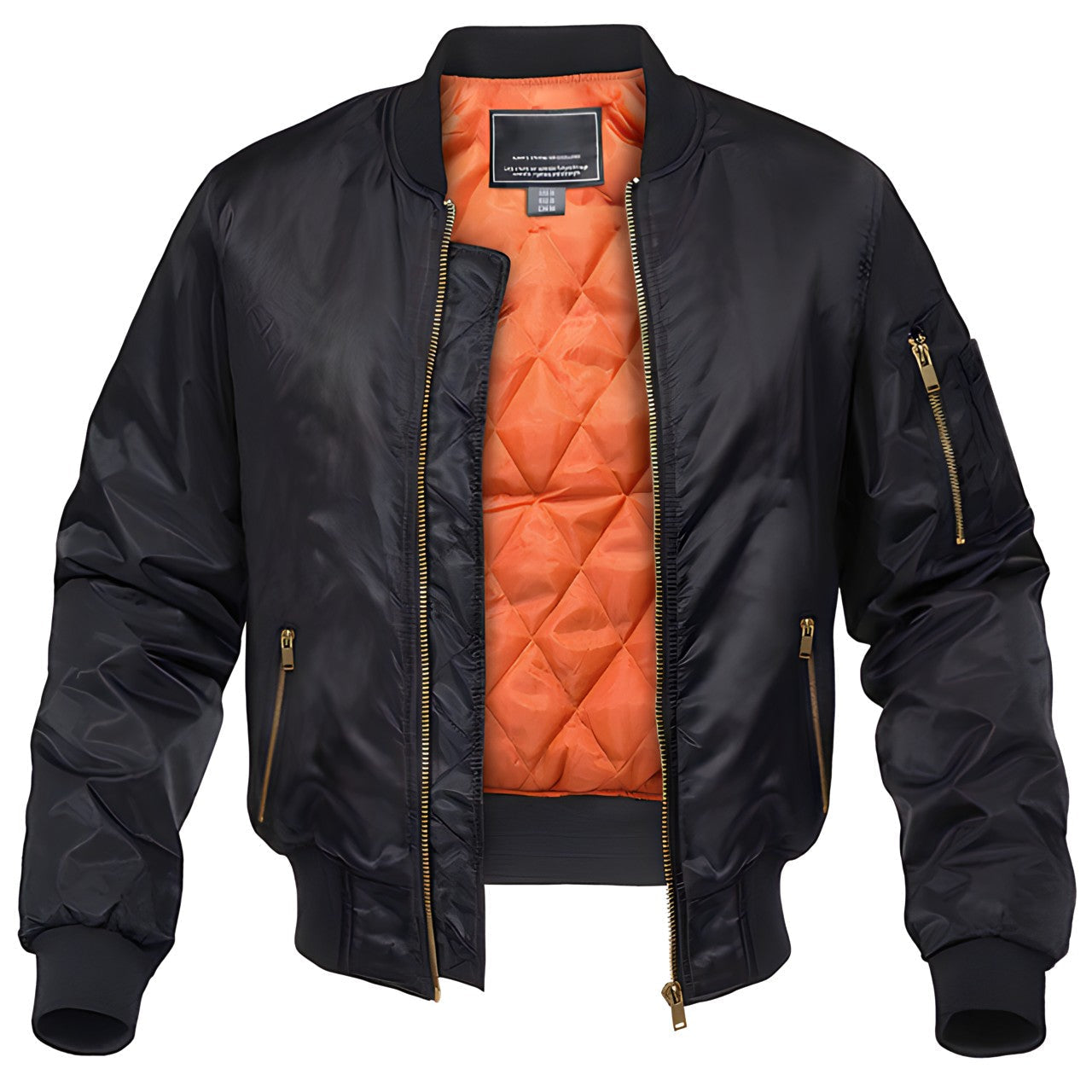Viktor Blouson Aviateur Homme – Veste Bomber Matelassée au Style Pilote Classique