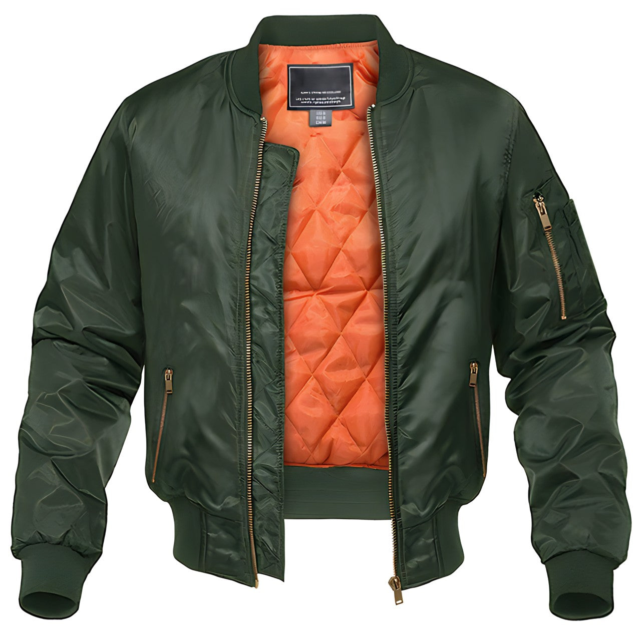 Viktor Blouson Aviateur Homme – Veste Bomber Matelassée au Style Pilote Classique