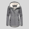 Elise Parka d’Hiver Femme – Manteau Chaud avec Capuche Doublée et Taille Ajustable