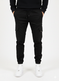 Preston Pantalon Cargo Homme – Jogger Ajusté avec Taille Élastique et Poches Fonctionnelles