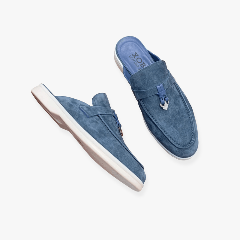 Brooklyn Mules Femme – Mules à Enfiler Élégantes avec Détail Métallique et Style Décontracté Chic