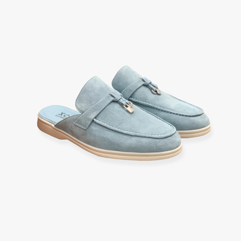 Brooklyn Mules Femme – Mules à Enfiler Élégantes avec Détail Métallique et Style Décontracté Chic