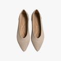 Winslow Ballerines Femme – Chaussures Plates Pointues en Maille avec Enfilage Facile & Confort Quotidien