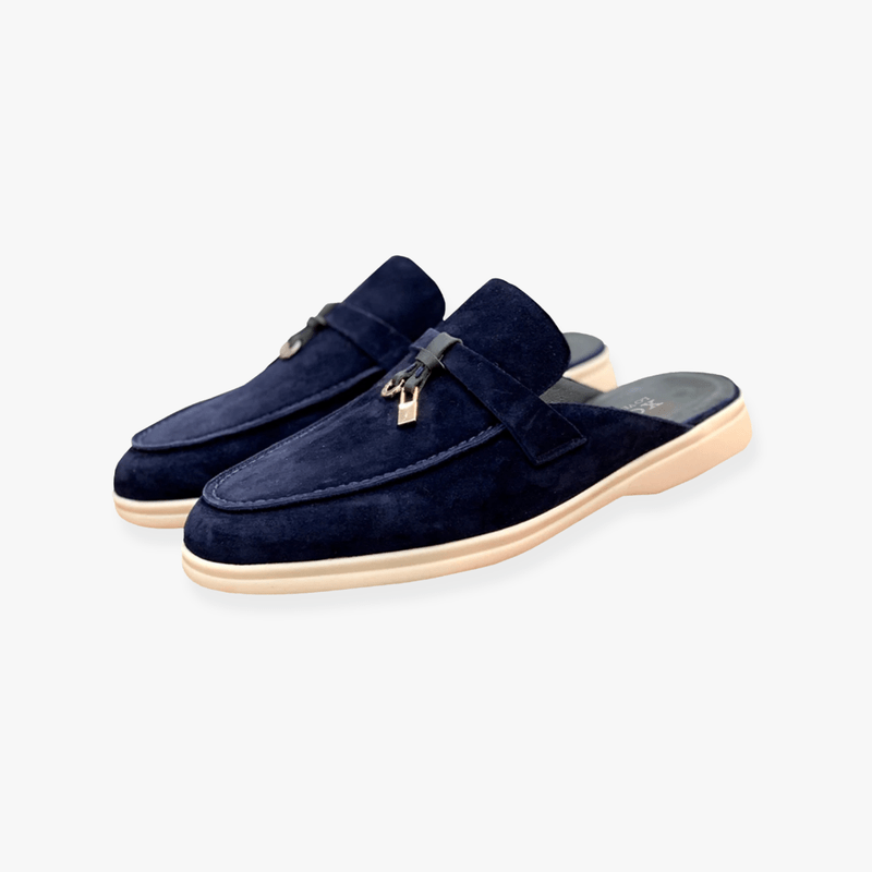 Brooklyn Mules Femme – Mules à Enfiler Élégantes avec Détail Métallique et Style Décontracté Chic