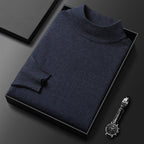 Cooper Pull Homme Col Mi-Montant – Maille Élégante et Confortable pour l’Hiver