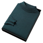Cooper Pull Homme Col Mi-Montant – Maille Élégante et Confortable pour l’Hiver