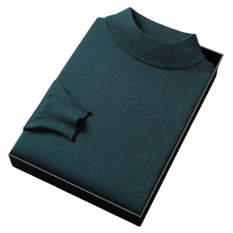 Cooper Pull Homme Col Mi-Montant – Maille Élégante et Confortable pour l’Hiver