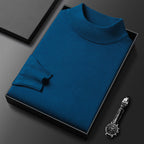 Cooper Pull Homme Col Mi-Montant – Maille Élégante et Confortable pour l’Hiver
