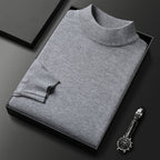 Cooper Pull Homme Col Mi-Montant – Maille Élégante et Confortable pour l’Hiver