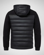 Caleb Veste Homme – Veste Matelassée à Capuche avec Zip et Poches