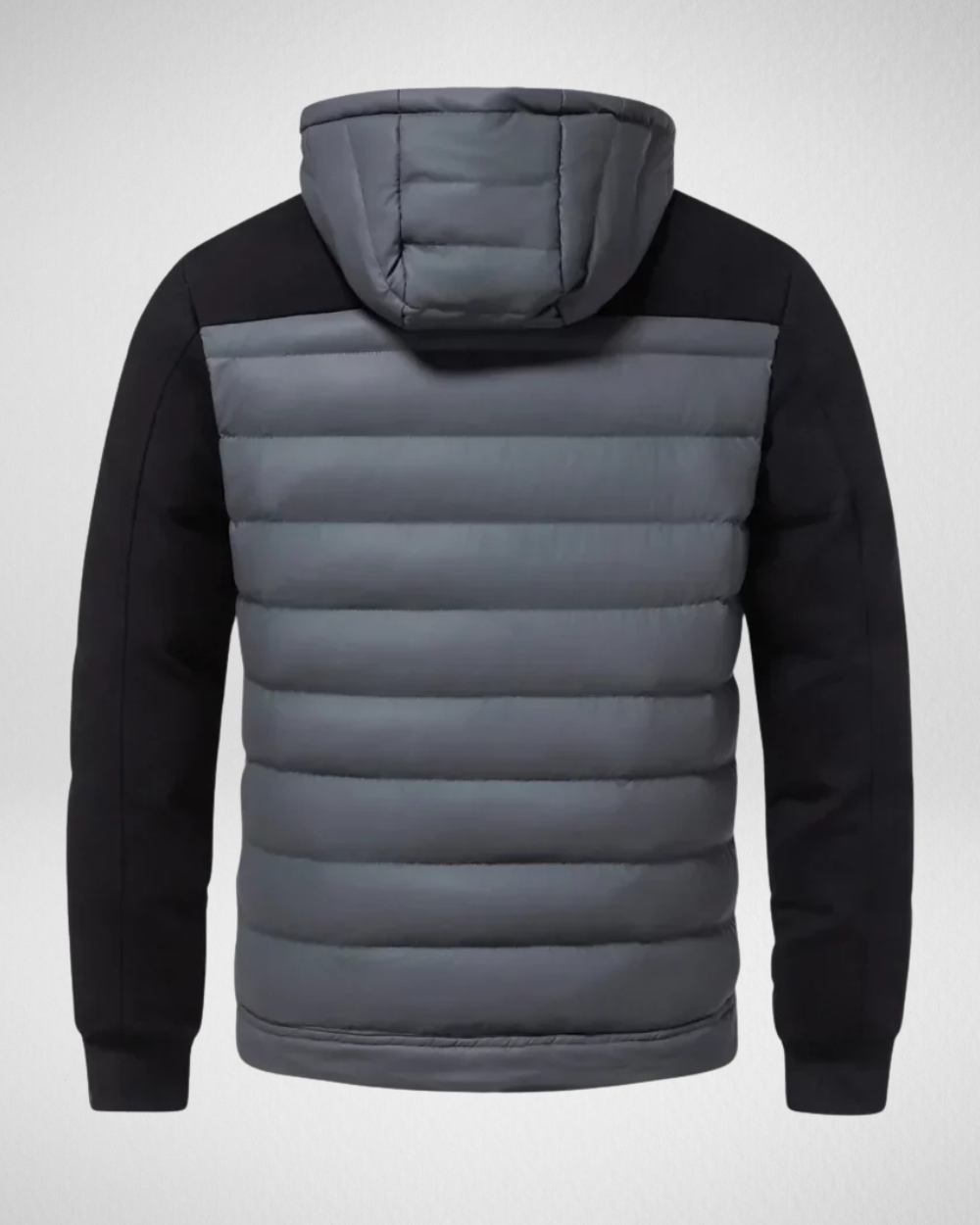 Caleb Veste Homme – Veste Matelassée à Capuche avec Zip et Poches