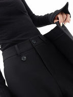 Luningning Pantalon Large Femme – Coupe Asymétrique Élégante & Tissu Fluide Confortable