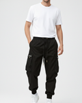 Romain Jogger Cargo Homme – Pantalon Casual avec Poches & Chevilles Élastiques