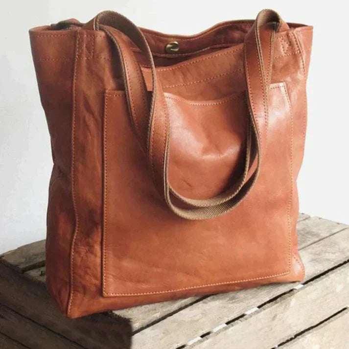 Marguerite Sac Cabas Femme – Grand Format, Anses Longues & Fermeture Zippée