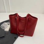 Sophie Sac Cabas Femme – Tote Vintage Spacieux avec Pendentif Amovible