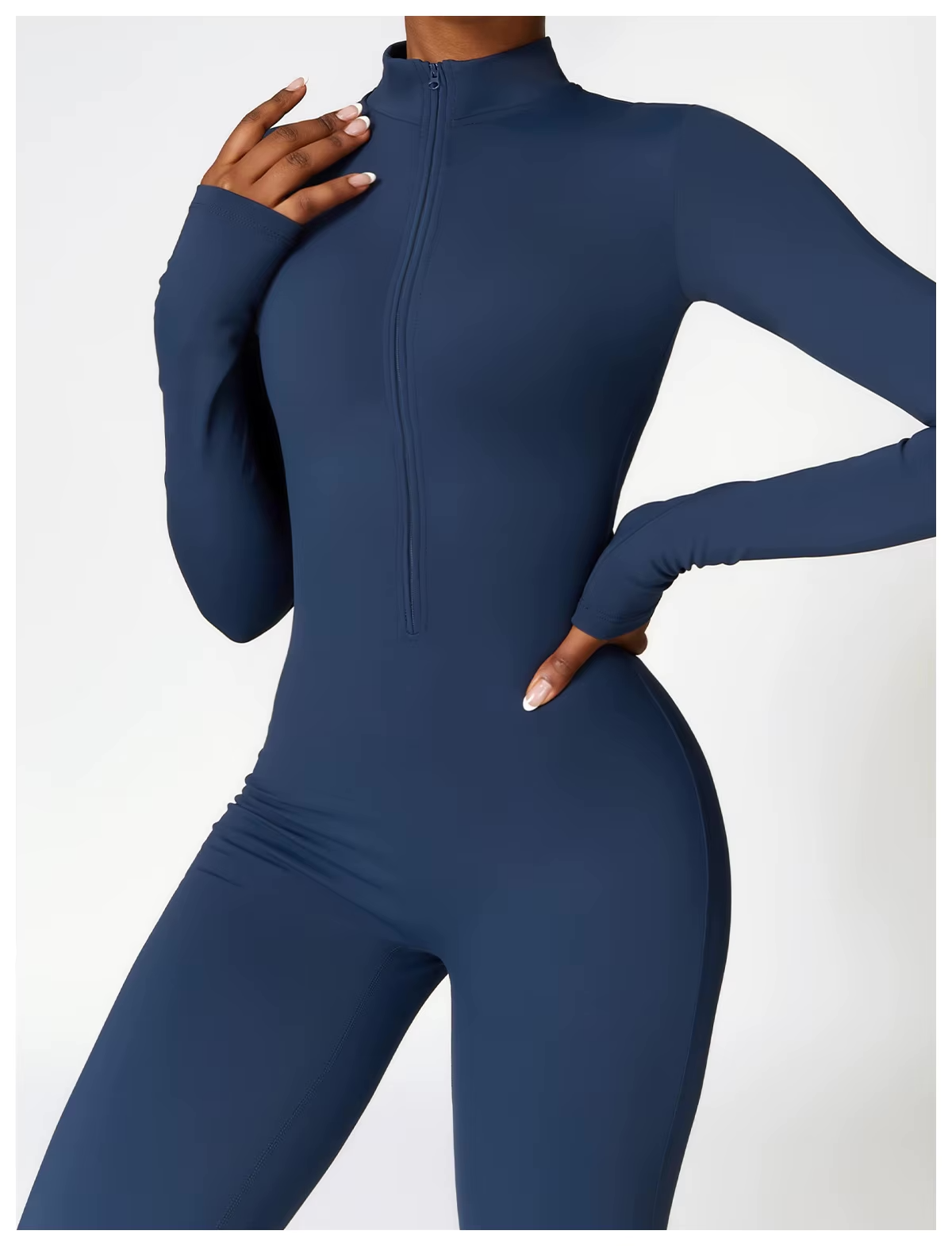 Savannah Combinaison Hiver Femme – Combinaison Chaude en Polaire avec Stretch et Col Zippé Ajustable
