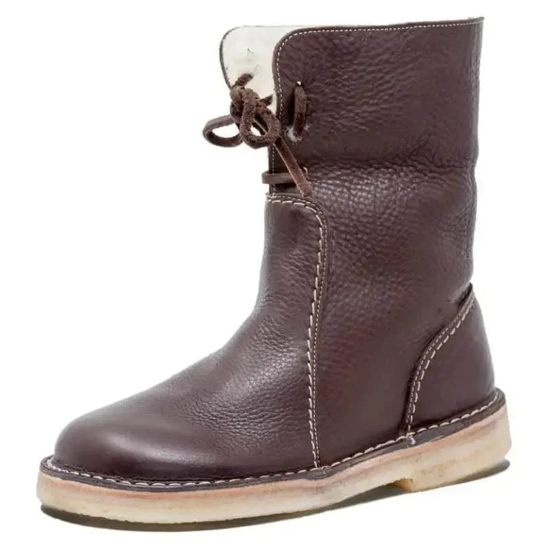 Ingrid Bottes Chaudes Femme – Boots Doublées avec Semelle Antidérapante et Confort Hivernal