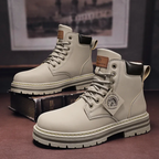Ethan Bottes Homme – Chaussures à Lacets en Cuir avec Semelle Antidérapante