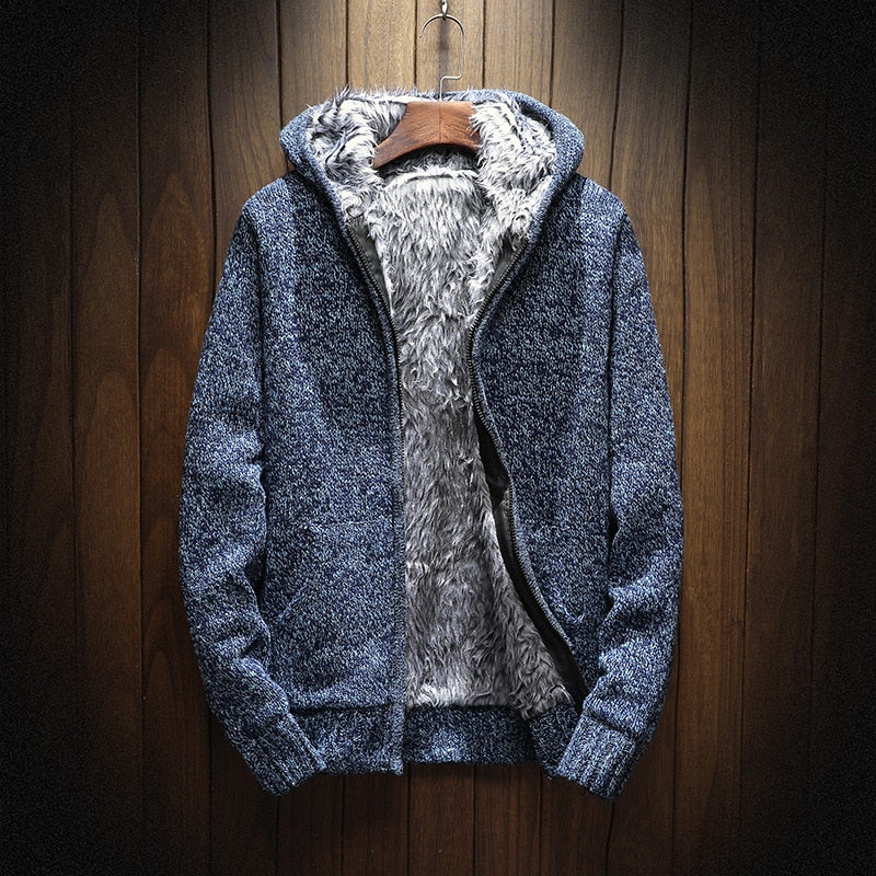 Grayson Veste Homme – Veste Doublée à Capuche avec Fermeture Zippée et Confort Hivernal