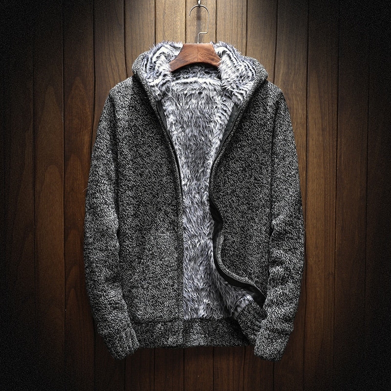 Grayson Veste Homme – Veste Doublée à Capuche avec Fermeture Zippée et Confort Hivernal