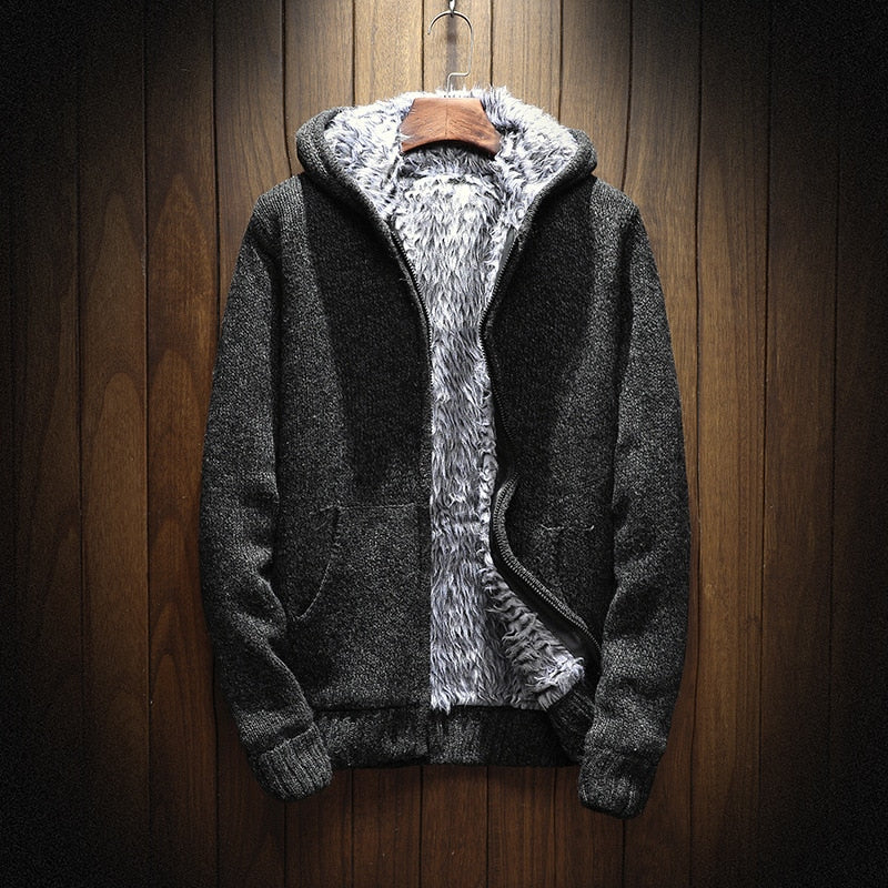Grayson Veste Homme – Veste Doublée à Capuche avec Fermeture Zippée et Confort Hivernal