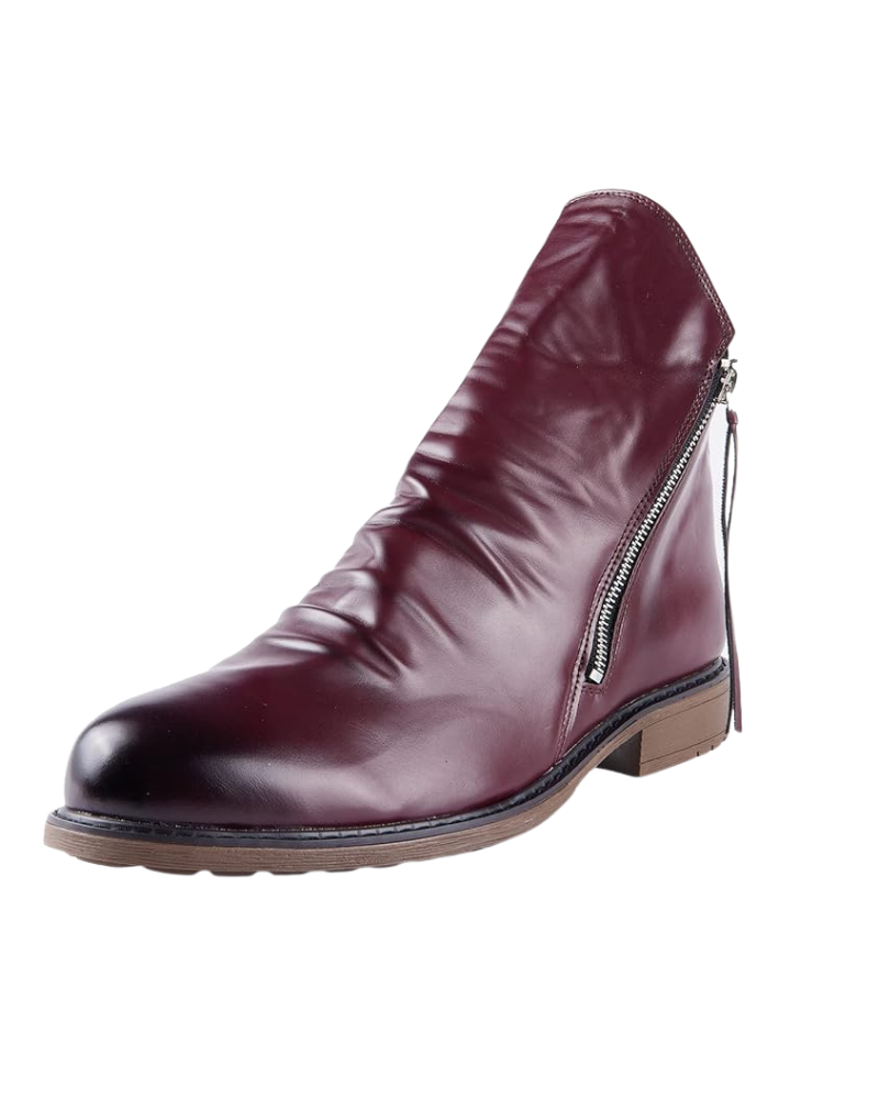 Ethan Bottines Homme – Boots Élégantes à Zip Latéral avec Silhouette Moderne