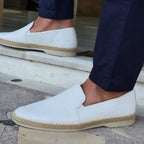Lucas Mocassins Homme – Chaussures Slip-On en Cuir Respirant & Semelle Souple