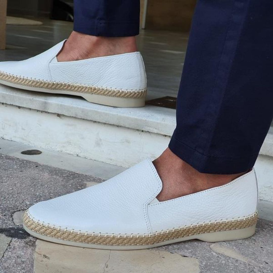 Lucas Mocassins Homme – Chaussures Slip-On en Cuir Respirant & Semelle Souple