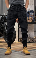 Mathis Pantalon Cargo Homme – Stretch avec Poches, Taille Ajustable & Coupe Jogger