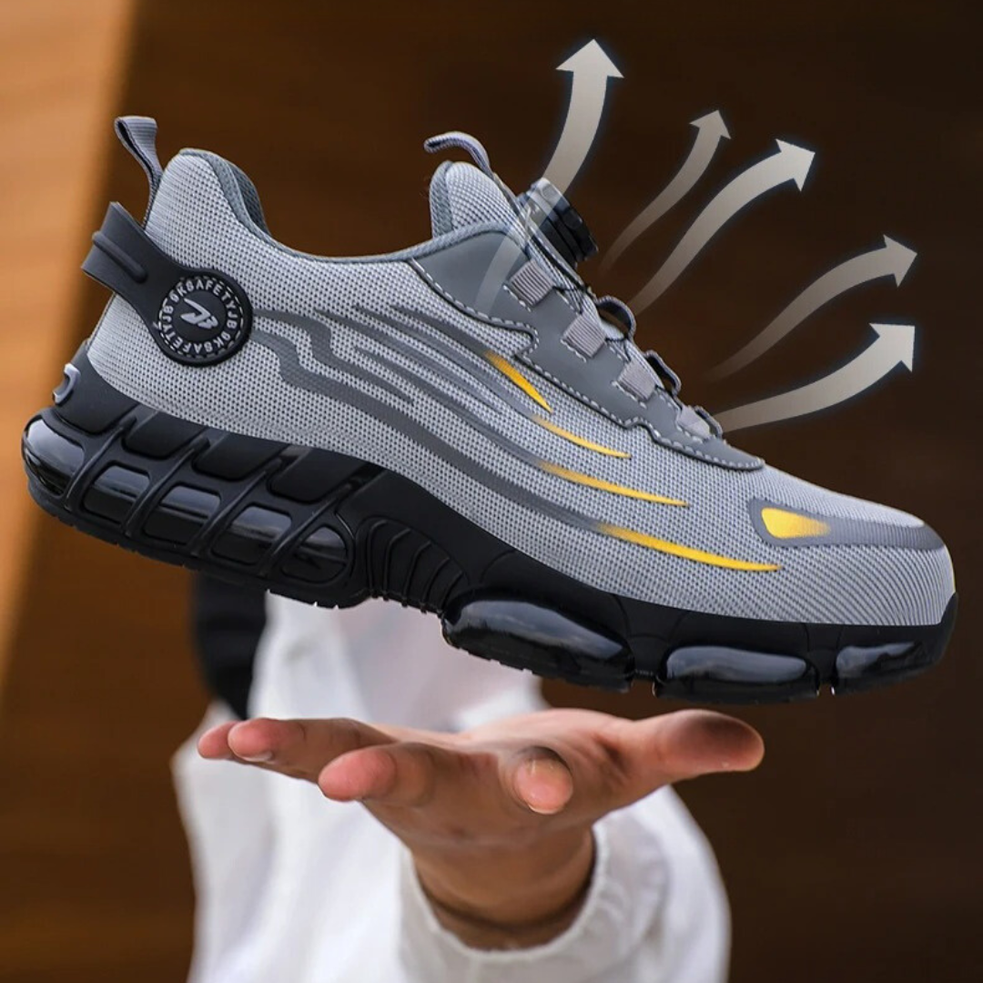 Valentin Chaussures de Travail Homme – Chaussures de Sécurité avec Semelle Antidérapante et Fermeture Rotative