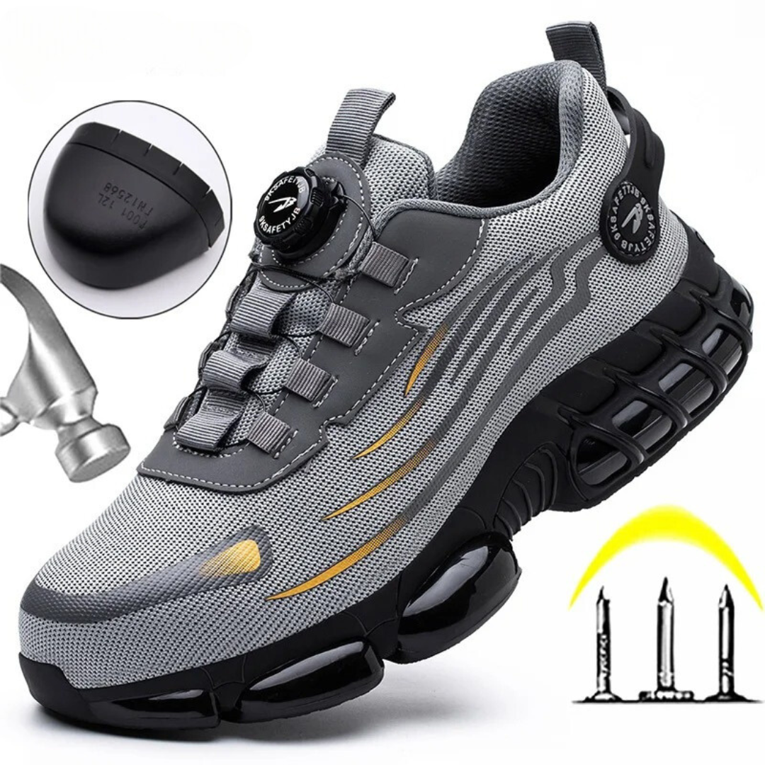 Valentin Chaussures de Travail Homme – Chaussures de Sécurité avec Semelle Antidérapante et Fermeture Rotative