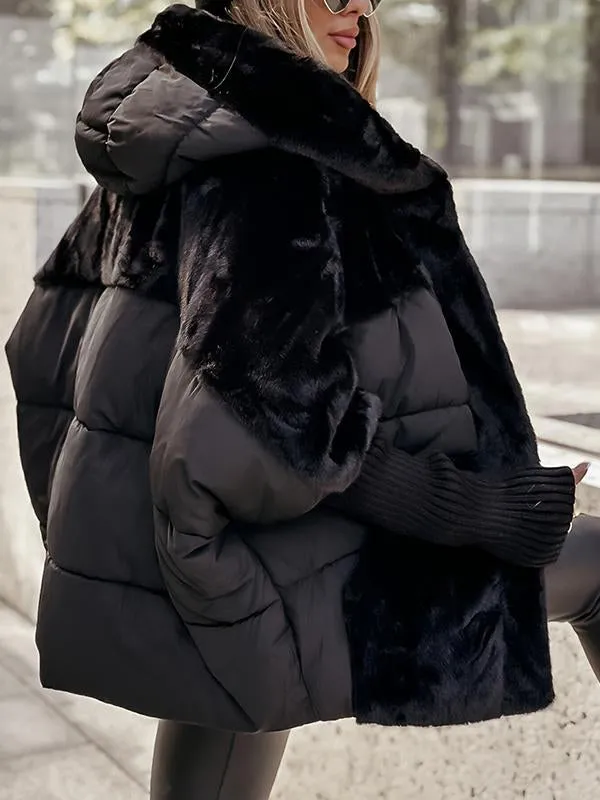 Finley Veste Femme d’Hiver – Manteau Matelassé à Capuche avec Finition Douce & Style Moderne
