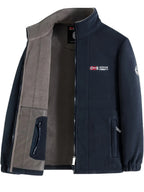 Weston Veste Polaire Homme – Veste Outdoor Chaude avec Col Montant et Design Respirant