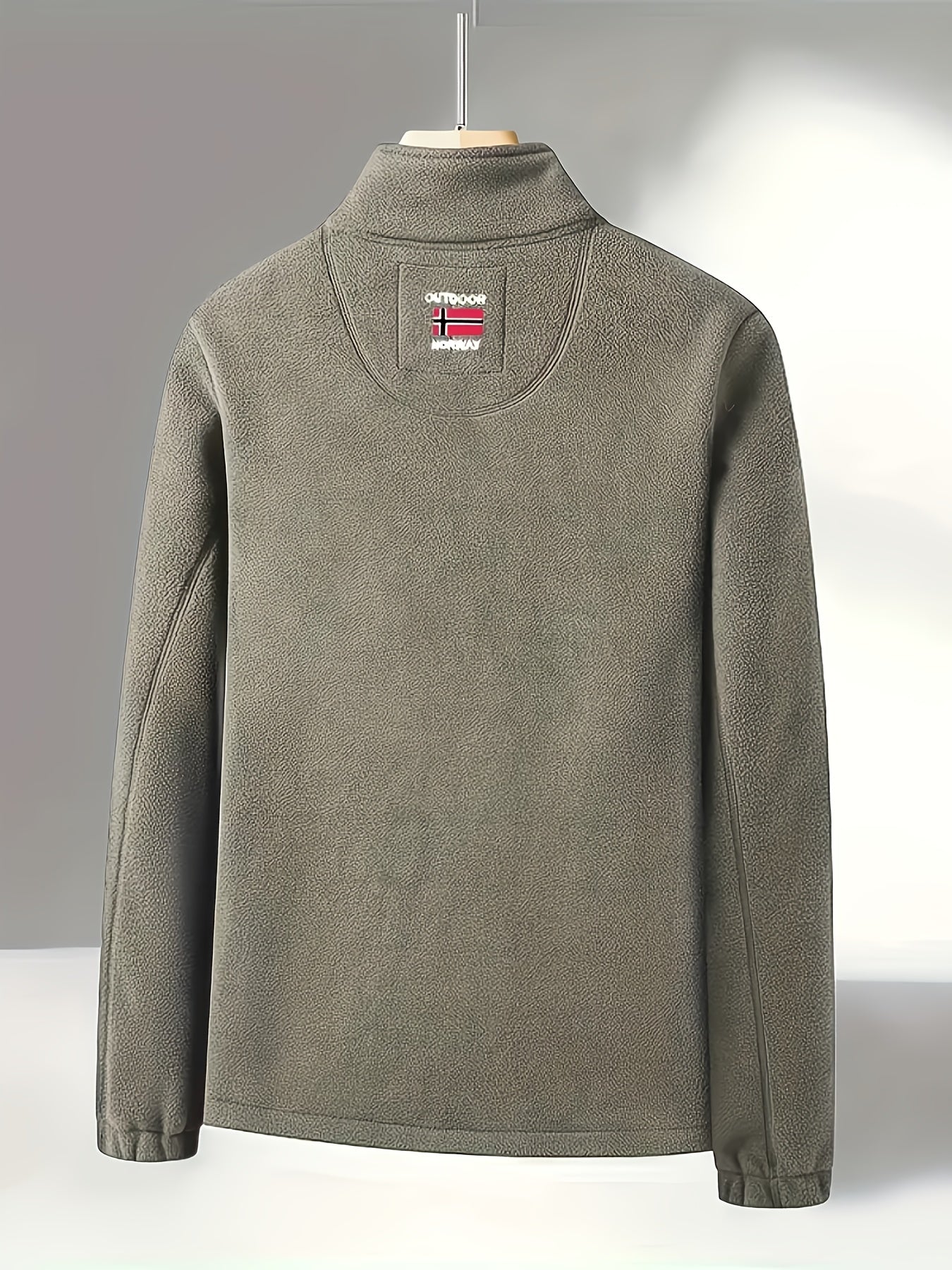 Weston Veste Polaire Homme – Veste Outdoor Chaude avec Col Montant et Design Respirant