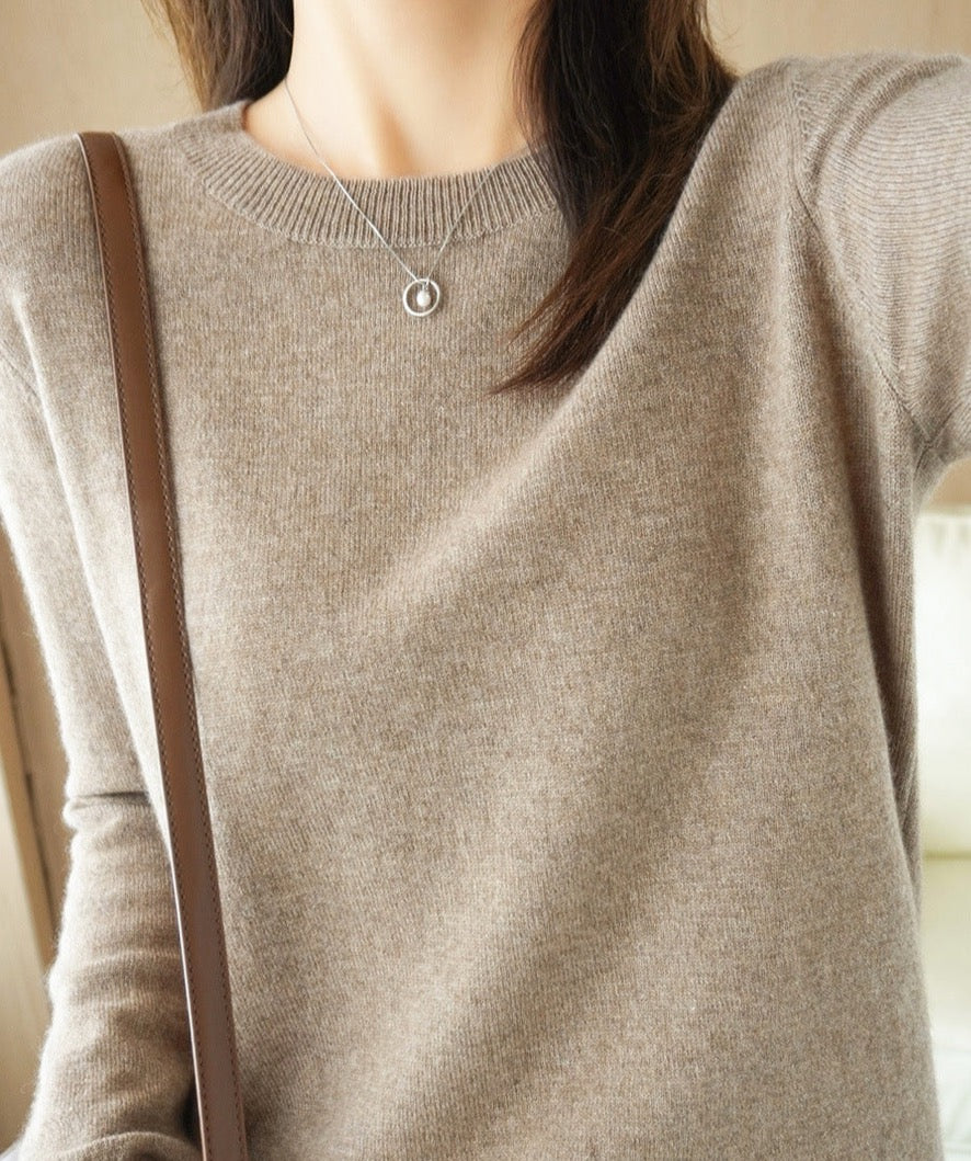 Hannah Pull Femme – Tricot Doux à Manches Longues, Coupe Moderne & Style Élégant