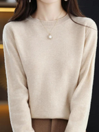 Hannah Pull Femme – Tricot Doux à Manches Longues, Coupe Moderne & Style Élégant