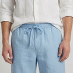 Roderick Bermuda Homme – Short Décontracté avec Taille Élastique et Tissu Léger