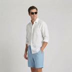 Roderick Bermuda Homme – Short Décontracté avec Taille Élastique et Tissu Léger