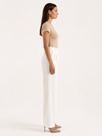 Coraline Women's Pants – High-Waisted Wide-Leg Pants with Elegant Style  